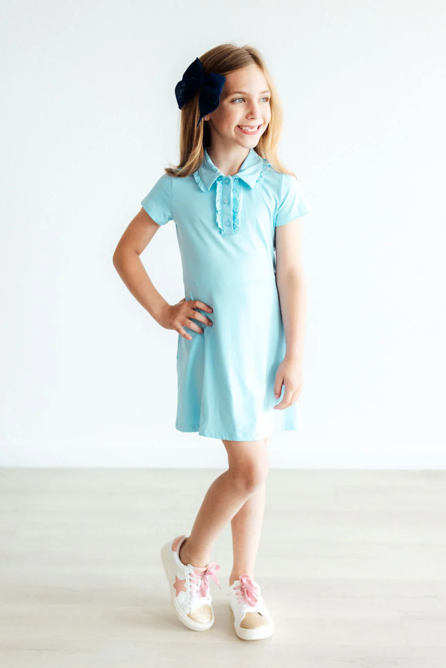 Bluebird S/S Polo Dress - Image 5