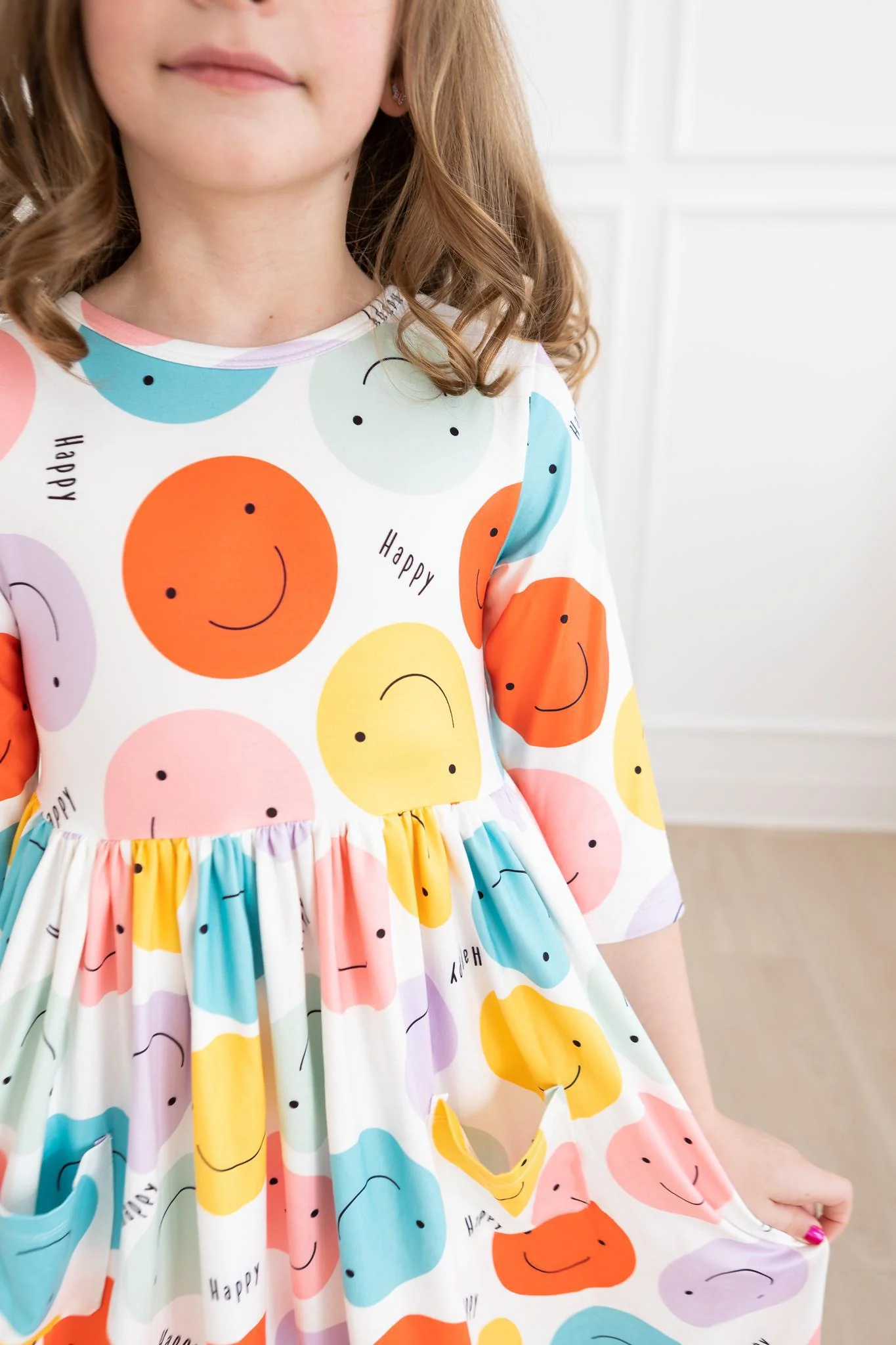 Happy Days 3/4 Pocket Twirl Dress - Image 8