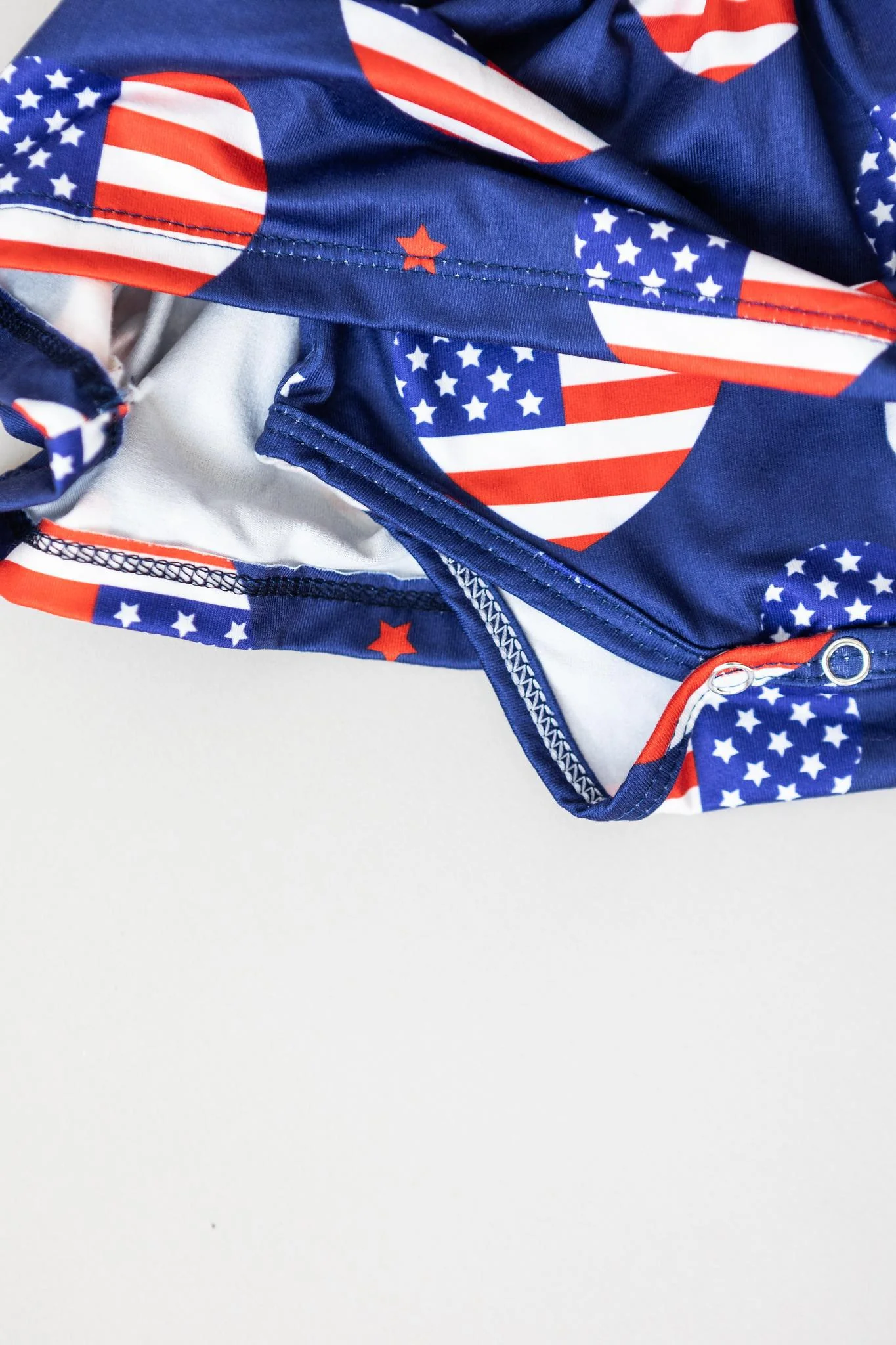 I Heart the USA S/S Twirl Bodysuit - Image 6