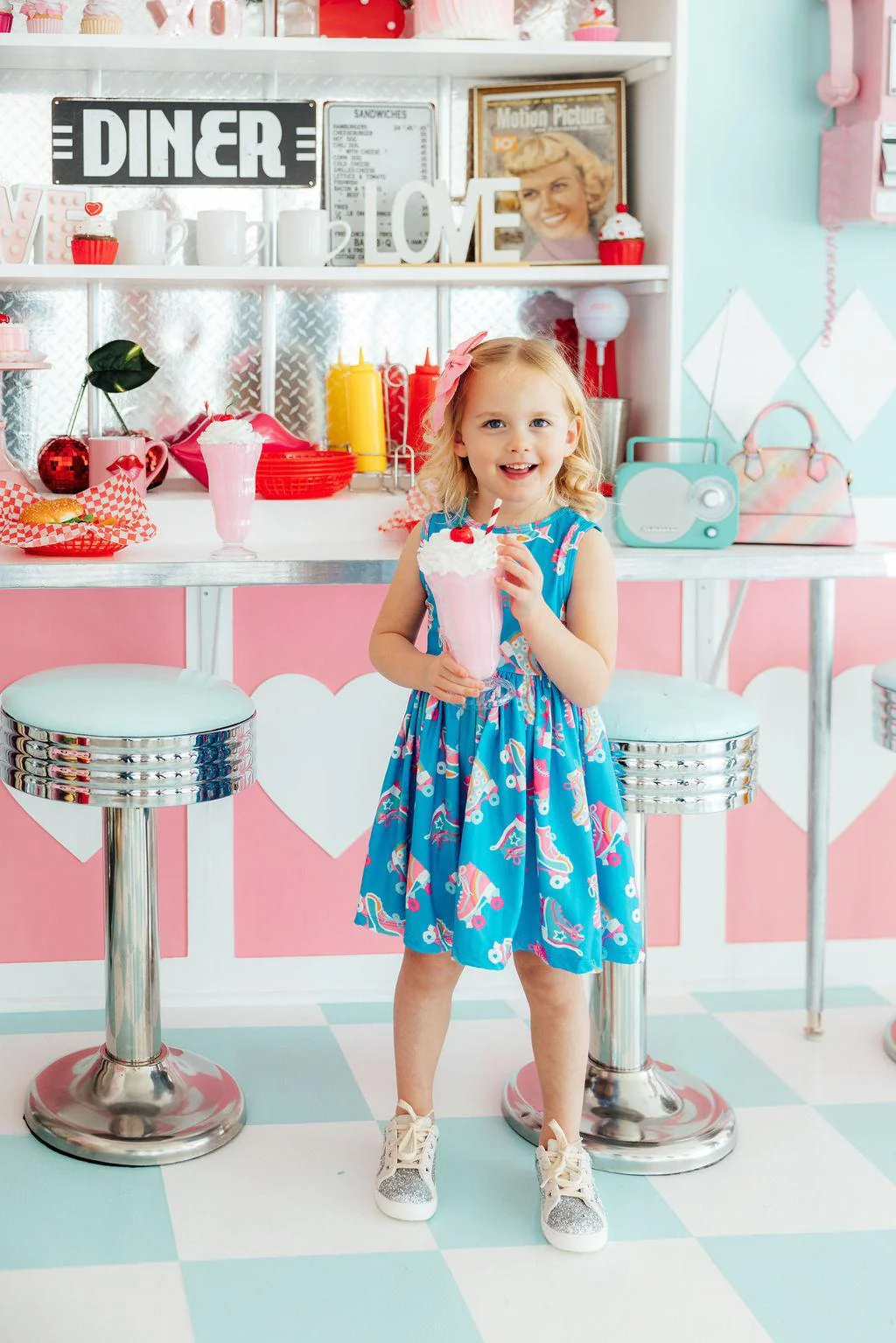 Let the Good Times Roll Tank Twirl Dress - Image 4