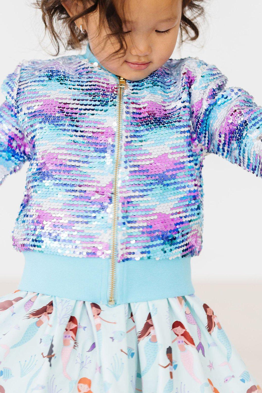 Mermaid Flip Sequin Jacket - Image 5