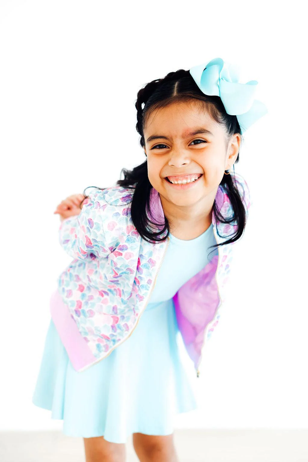 Mermaid Scales Satin Jacket - Image 3