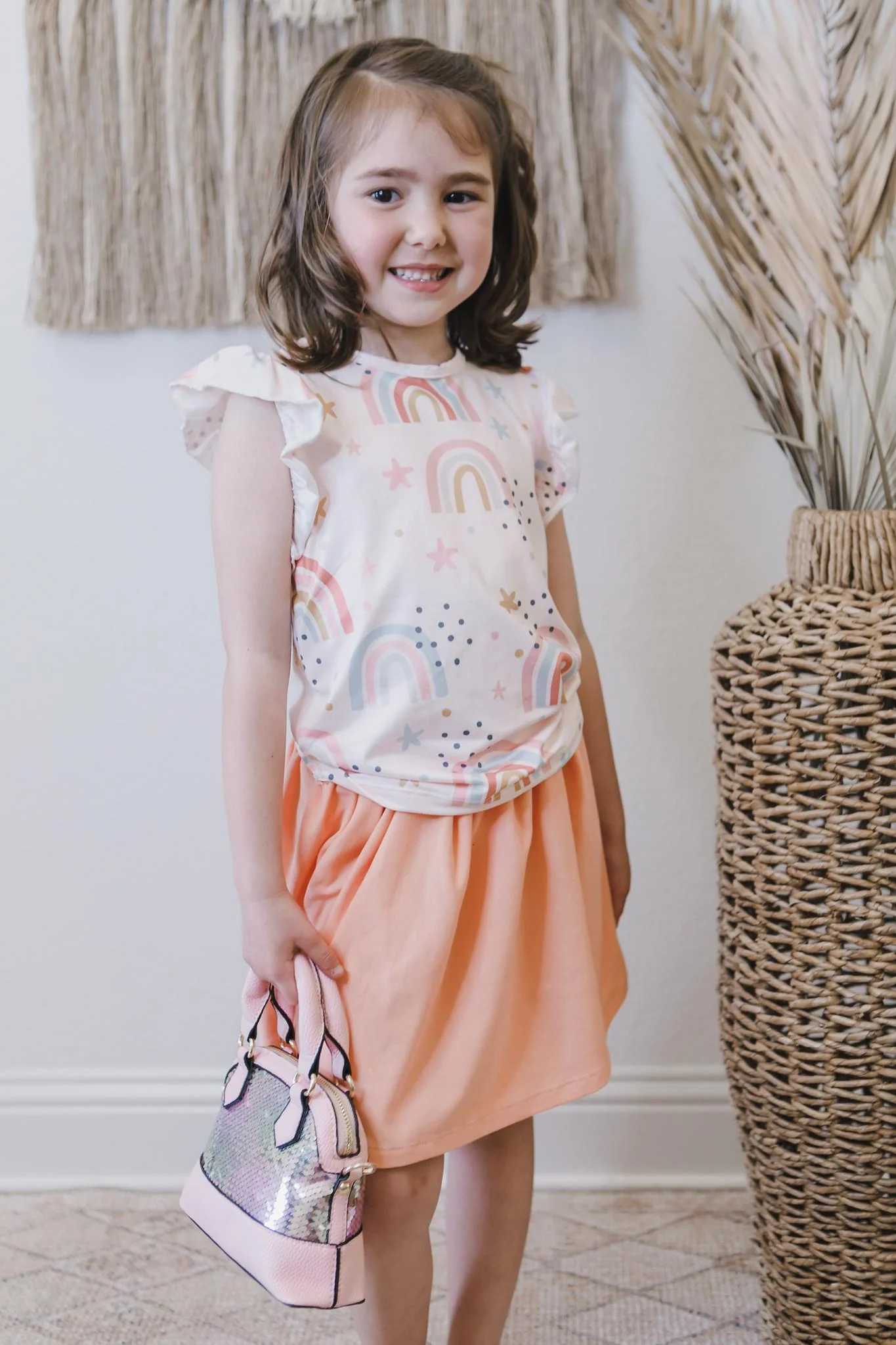 Over the Rainbow S/S Ruffle Tee - Image 3