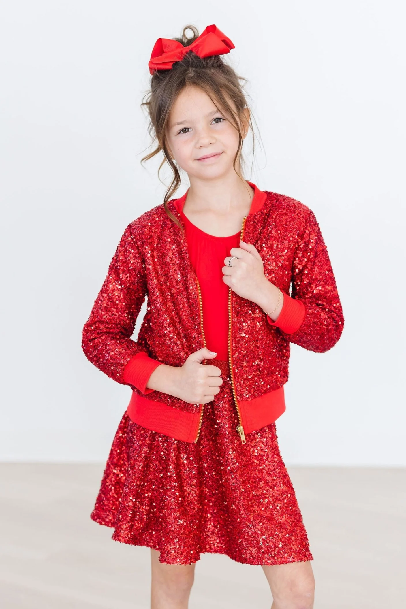 Red Sequin Jacket - Image 3