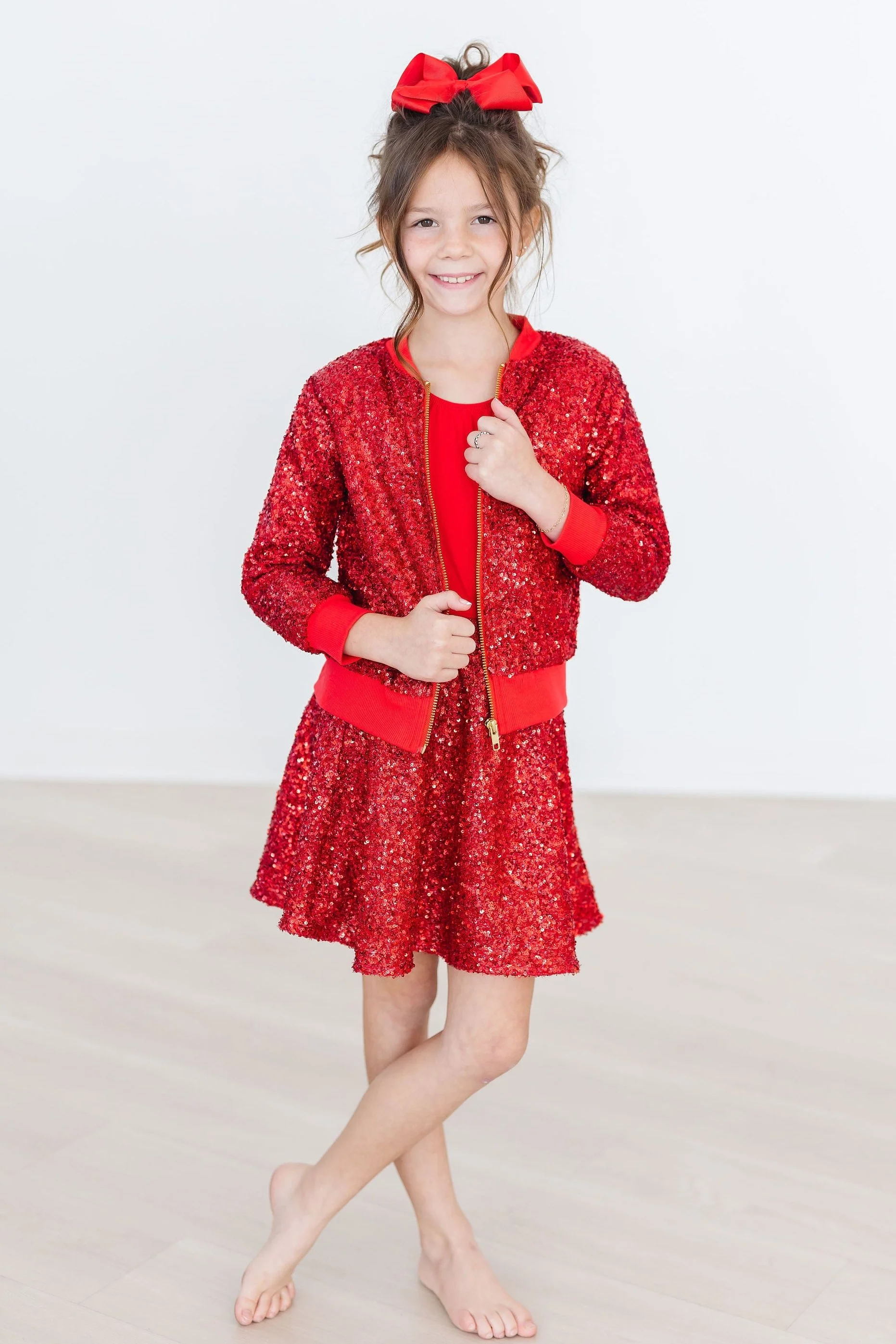 Red Sequin Jacket - Image 4