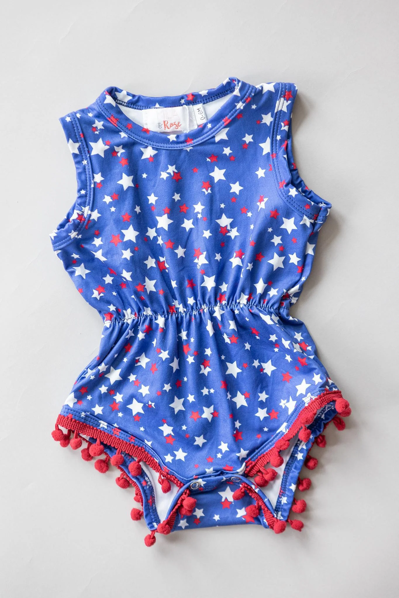 SALE Star Bright Pom Pom Romper - Image 5