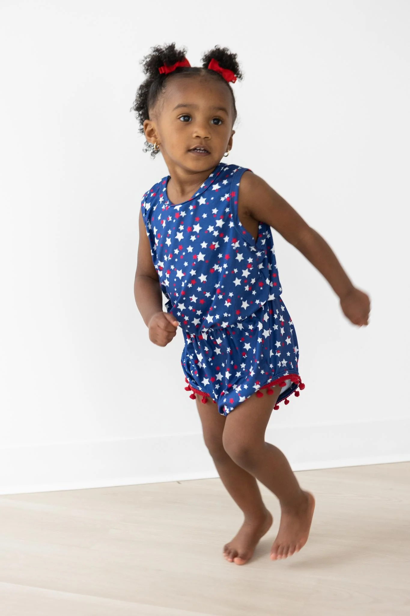 SALE Star Bright Pom Pom Romper - Image 7