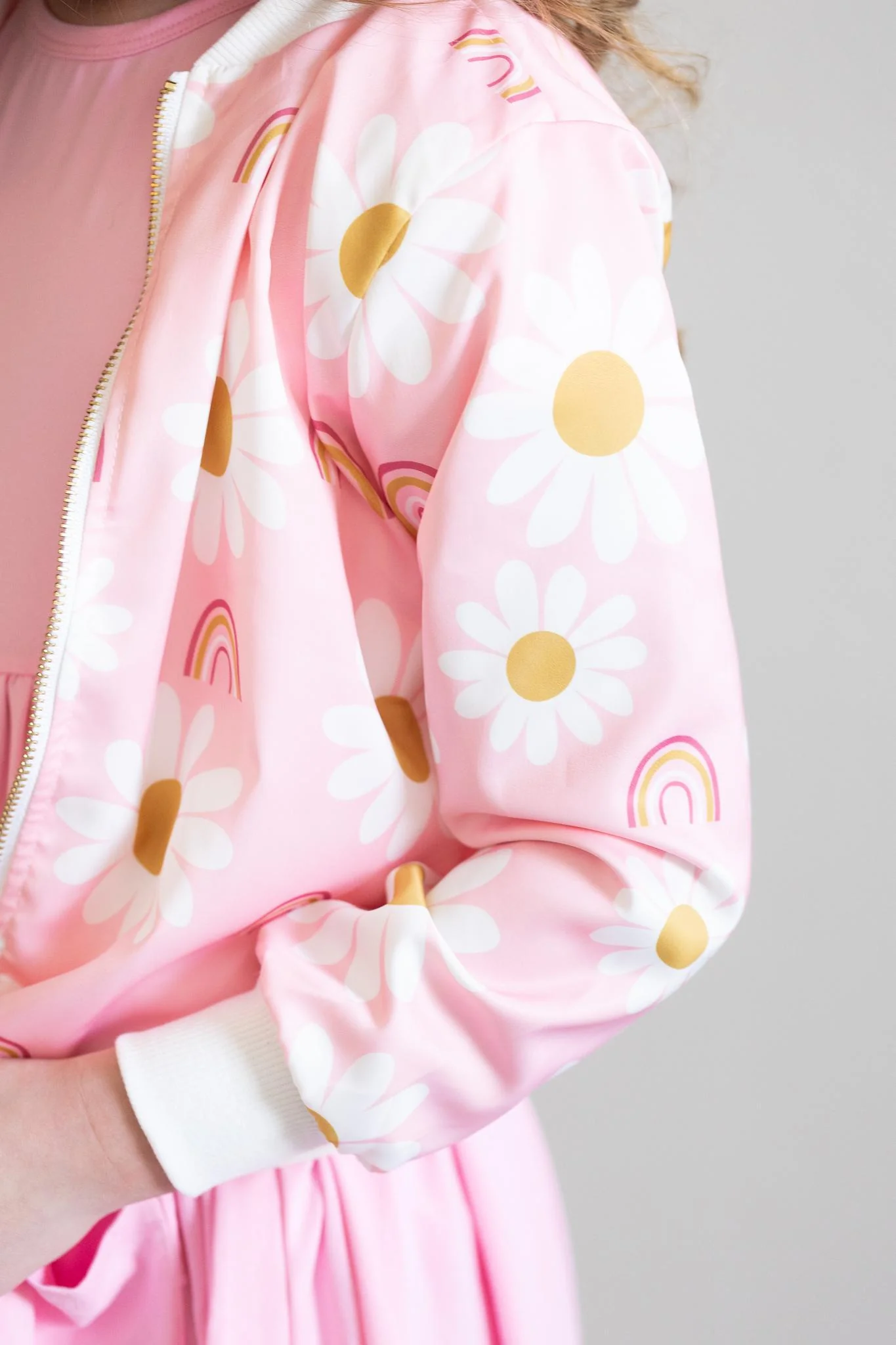 You are My Sunshine Satin Jacket - Image 5